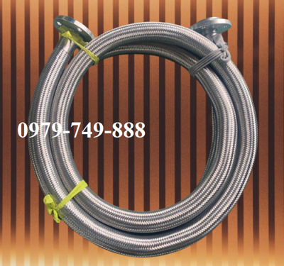 Dây nạp lỏng xe bồn nối bích
